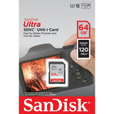 SANDISK SDSDUN4-064G-GN6IN  SDXC Ultra UHS-I Class 10 , U1, 120mb/s read &10mb/s write