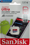 SANDISK SDSQUA4-400G-GN6MN Micro SDXC Ultra UHS-I Class 10 , A1, 120mb/s No adapter