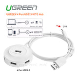 UGREEN 4 Port USB2.0 OTG Hub (20271)