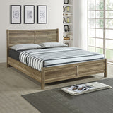 Alice Bed Double Oak Colour