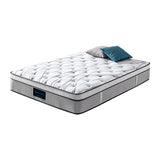 King Mattress in Gel Memory Foam 6 Zone Pocket Coil Soft Firm Bed 30cm Thick