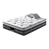 Queen Mattress in Gel Memory Foam 5 Zone Pocket Coil Deep Quilting Plush