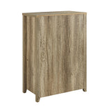 Tallboy with 5 Storage Drawers Natural Wood like MDF in Oak Colour