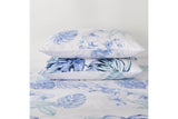 Luxton Single Size Adelina Blue Teal Tropical Quilt Cover Set