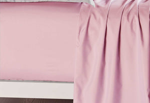 Luxton Queen Size Pink Color Fitted Sheet