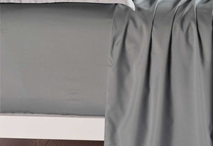 Luxton Queen Size Slate Color Fitted Sheet