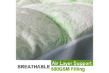 Luxton King Single Size Bamboo Mattress Topper 800GSM