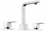 3pc Basin Tap Faucet Set - Bathroom Laundry Sink