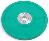 10KG PRO Olympic Rubber Bumper Weight Plate