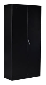 Two-Door Shelf Office Gym Filing Storage Locker Cabinet Safe