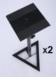 2X PA Studio Monitor Speaker Floor Stand