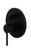 Shower Bath Mixer Diverter Tap WATERMARK Approved Electroplated Matte Black