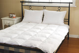 King Single Quilt - 100% White Duck Feather