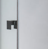 Adjustable Semi Frameless Shower Screen (74~82) x 195cm Australian Safety Glass