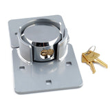 Van Door Lock With Brackets - Heavy Duty Security Vehicle Hasp Padlock