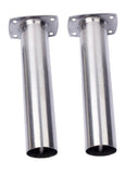 2 x Marine Grade Stainless Steel Straight Rod Holders Flush Mount Fishing Boat