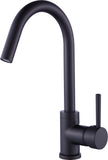 Kitchen Mixer Tap Faucet Basin Laundry Sink - BLACK