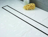 900mm Tile Insert Bathroom Shower Stainless Steel Grate Drain w/Centre outlet Floor Waste