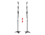 2pcs Speaker Stands Stand Rear Surround Sound Satellite Speakers Adjustable