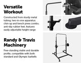 Bench Press Gym Rack and Chin Up Bar