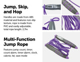 Digital LCD Skipping Jumping Rope - Purple