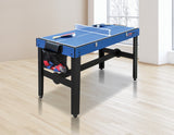 4FT 12-in-1 Combo Games Tables Foosball Soccer Basketball Hockey Pool Table Tennis