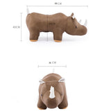 Bobi Brown Muscled Rhinoceros Ottoman