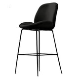 Avery Classic Black Velvet Barstool Set of 2