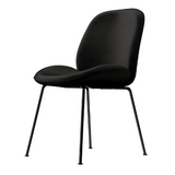 Avery Classic Black Velvet Dining Chair Set of 2