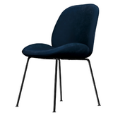 Avery Classic Blue Velvet Dining Chair Set of 2