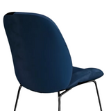 Avery Classic Blue Velvet Dining Chair Set of 2