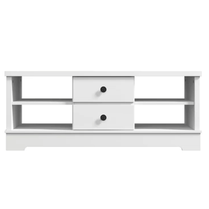 Margaux White Coastal Style Coffee Table with Drawers