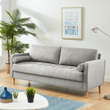 Cassandra 3 Seater Sofa Couch Light Grey