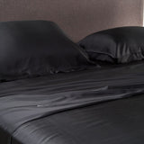 Better Dream 100% Organic Bamboo Flat Sheet Charcoal King Single