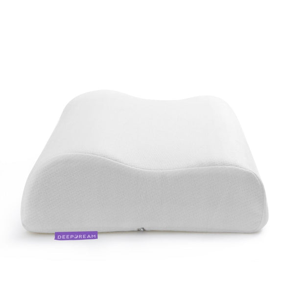 Contoured Pillow Neck Support Memory Foam in Lavender