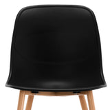 Erin Black Versatile Dining Chair Set of 2