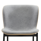 Harris Grey Mid-Century Design Dining Chair Set of 2