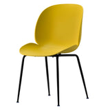 Meryll Yellow Curvy Beetle Dining Chair Set of 2