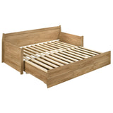 Mica Natural Wooden Day Bed with 3 Drawers Sofa Bed Frame