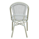 Morris White French Flair Outdoor Dining Chair Set