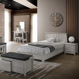 Double Wooden Bed Frame Base