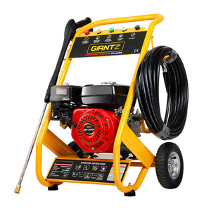 Giantz 4800PSI 8HP 20M Petrol High Pressure Cleaner Washer Water Jet Hose Gurney