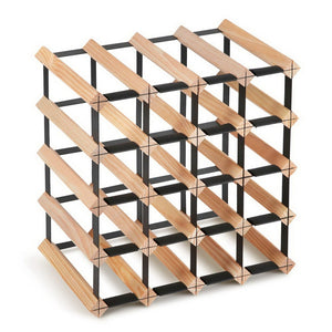 Artiss 20 Bottle Timber Wine Rack