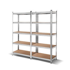 Giants 2x1.8M Warehouse Shelving Rack Racking Garage Metal Storage Shelves