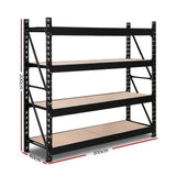 Giantz 2M Warehouse Racking Shelving Garage Heavy Duty Steel Storage Rack