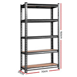 Giantz 3x1.5M Warehouse Racking Shelving Storage Rack Steel Garage Shelf Shelves