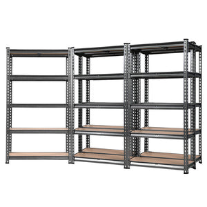 Giantz 5x1.5M Warehouse Racking Shelving Storage Rack Steel Garage Shelf Shelves