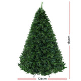 ingle Jollys Christmas Tree 1.8M 6FT Xmas Decoration Green Home Decor 1024 Tips