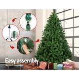 Jingle Jollys 1.8M 6FT Christmas Tree Xmas Decoration Green Home Decor 800 Tips Green