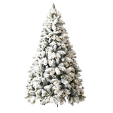 Jingle Jollys Snowy Christmas Tree 1.8M 6FT LED Lights Xmas Decorations Warm White